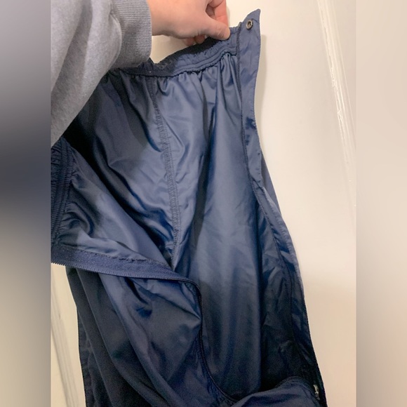 VINTAGE Nike Zip Away / Tearaway Track Pants jogging athletic pants windbreaker - Picture 9 of 12
